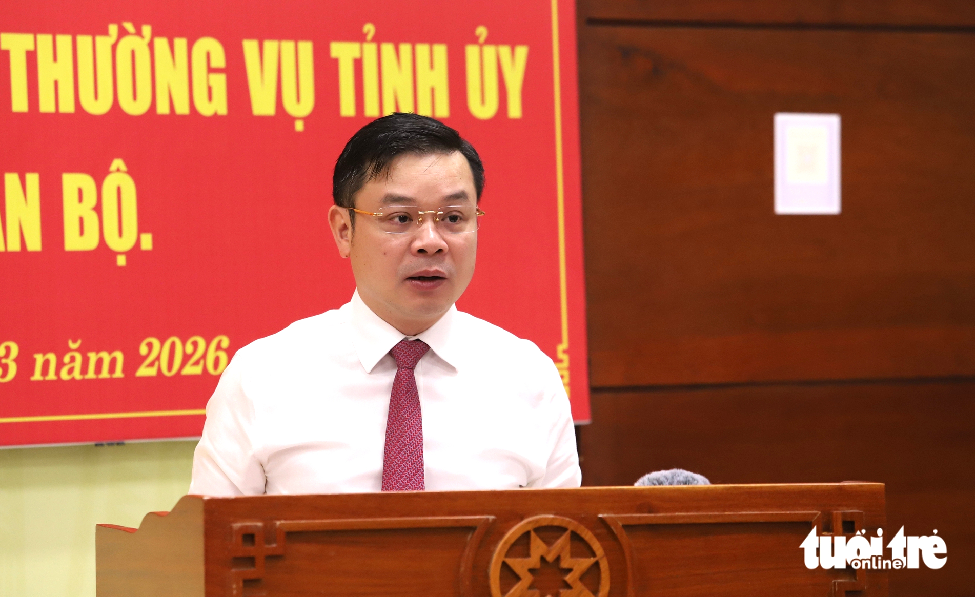 杜友輝擔任得樂省人民委員會黨委書記