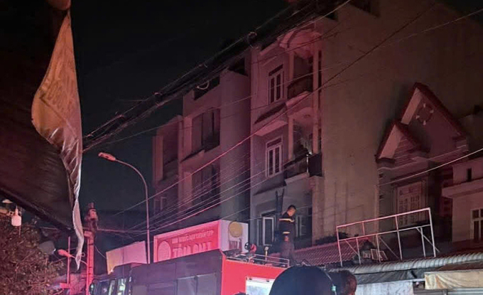 胡志明市四層出租屋火災，一對男女死亡