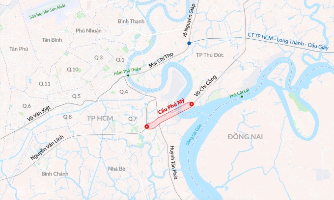 富美橋上發生六車連環相撞事故