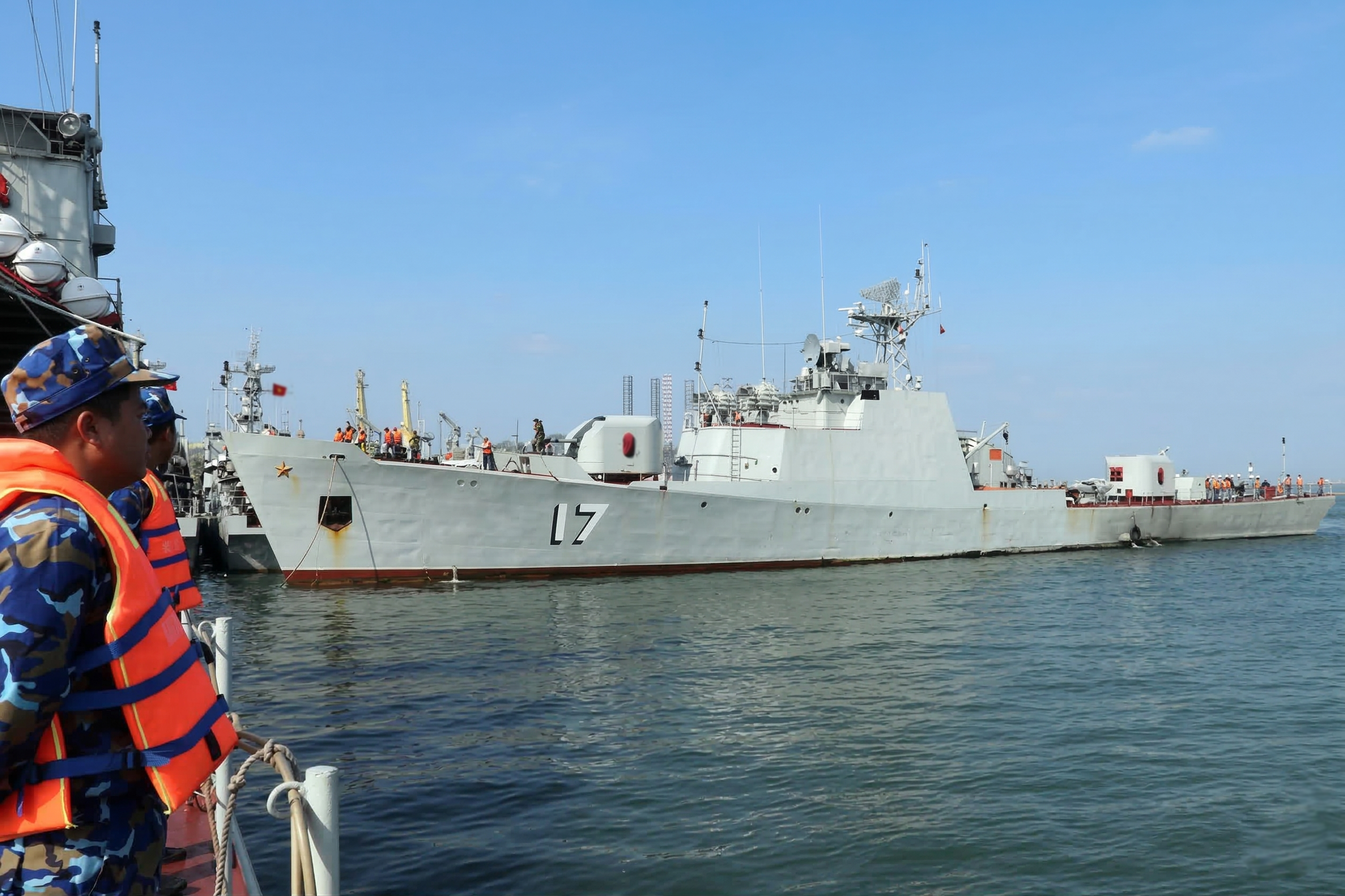 越南海軍17號艦在印度圓滿完成2026年米蘭多國海軍演習