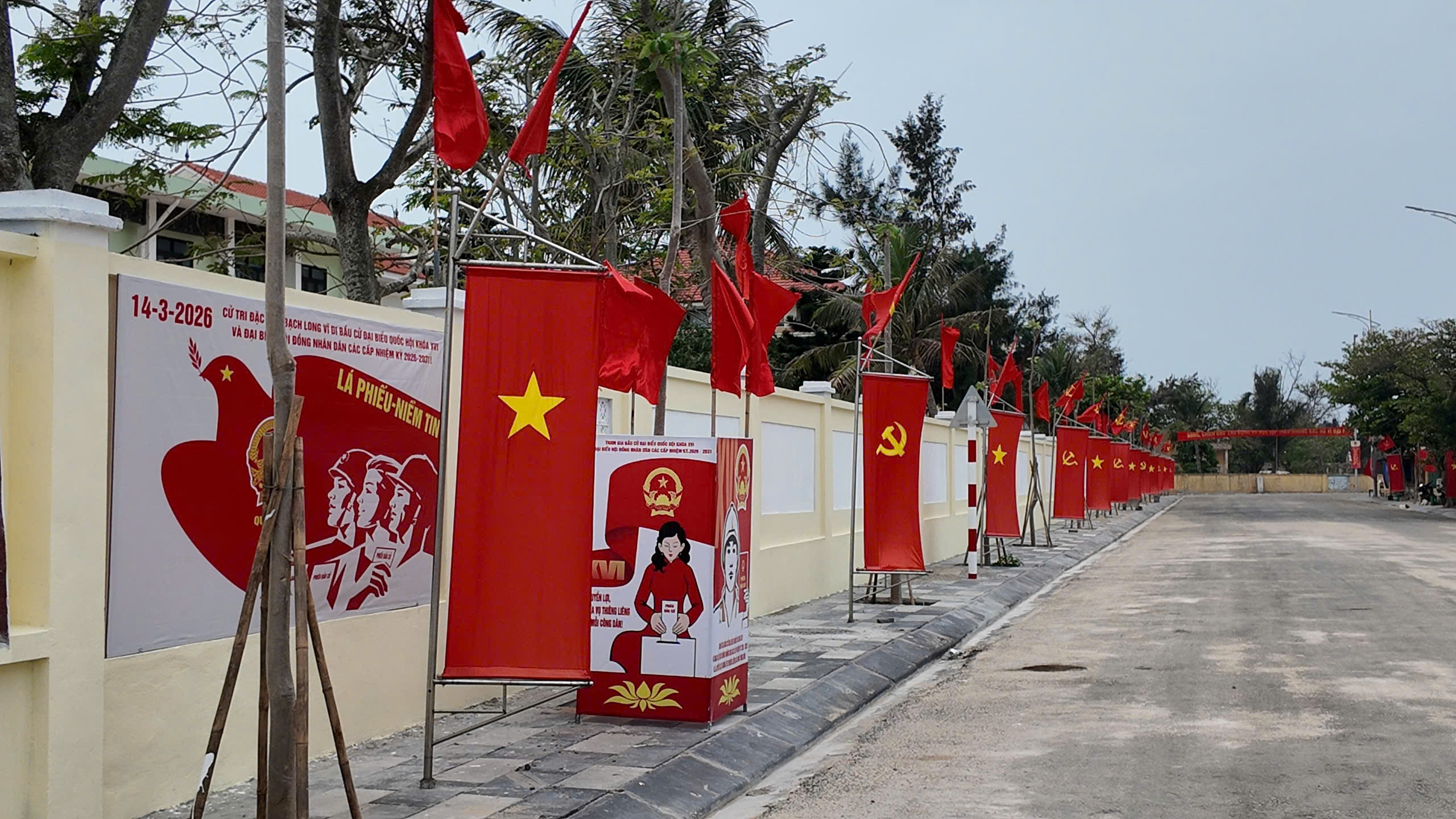 白龙尾特别行政区是海防市唯一提前选举的地方，不选举乡镇级人民议会