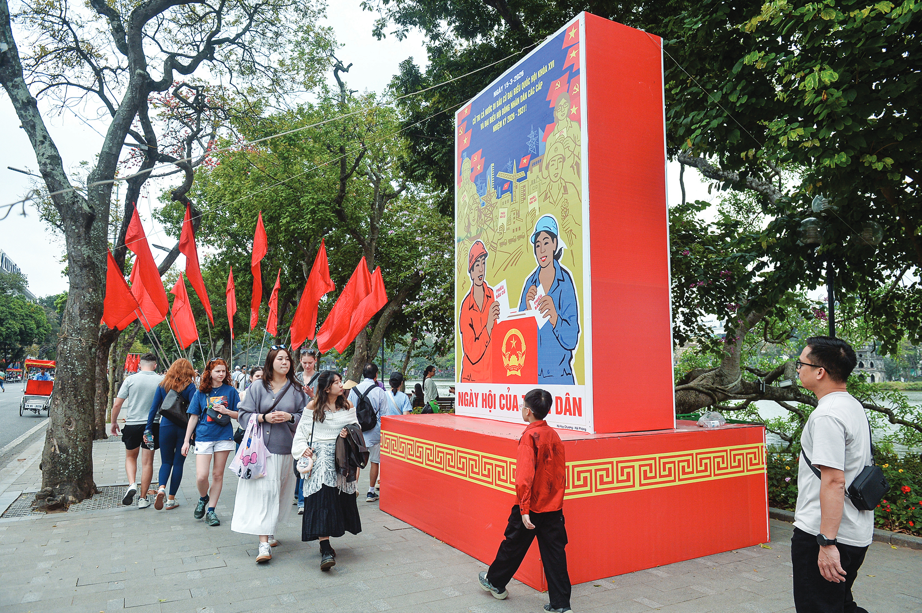 全國各地為重大選舉日做好準備