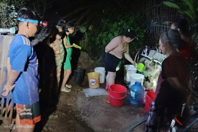 乾旱季節數百人缺水