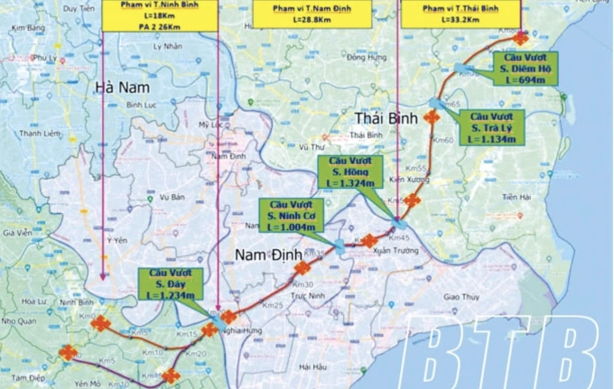 南定 - 太平高速公路开工
