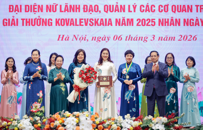 陳氏越南教授榮獲2025年科瓦列夫斯卡婭獎