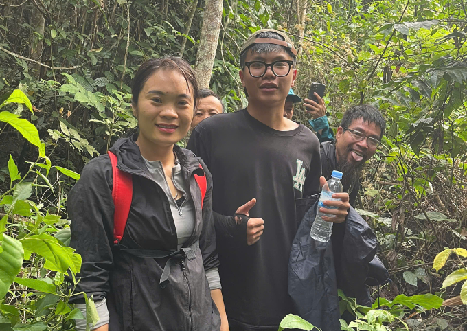 在Tam Đảo森林失蹤的男生:'我相信能找到出路'