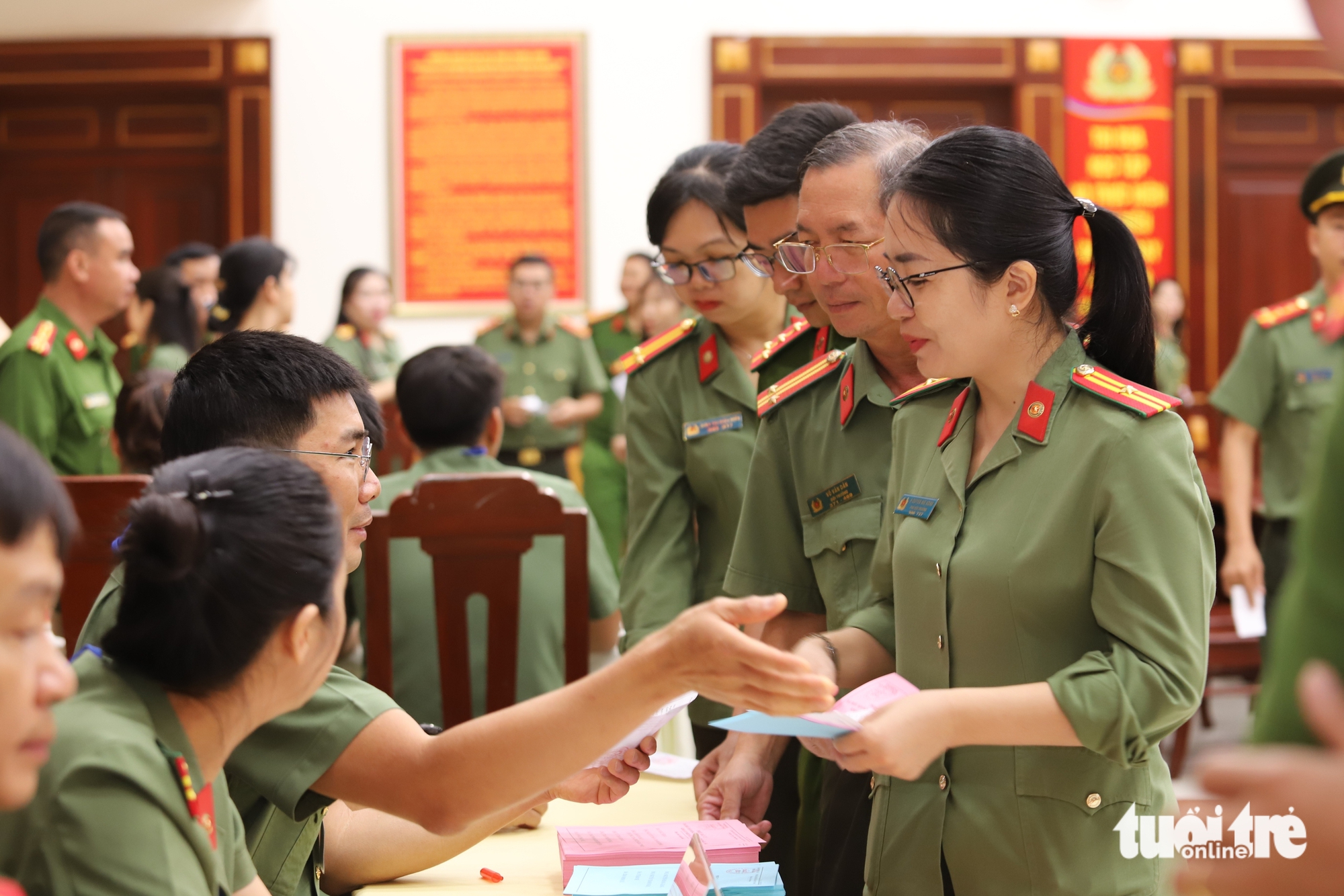 得乐省武装力量同步组织11个提前投票点