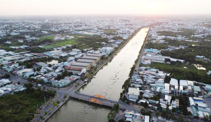 芹苴市在馬斯佩羅河畔建設旅遊街區