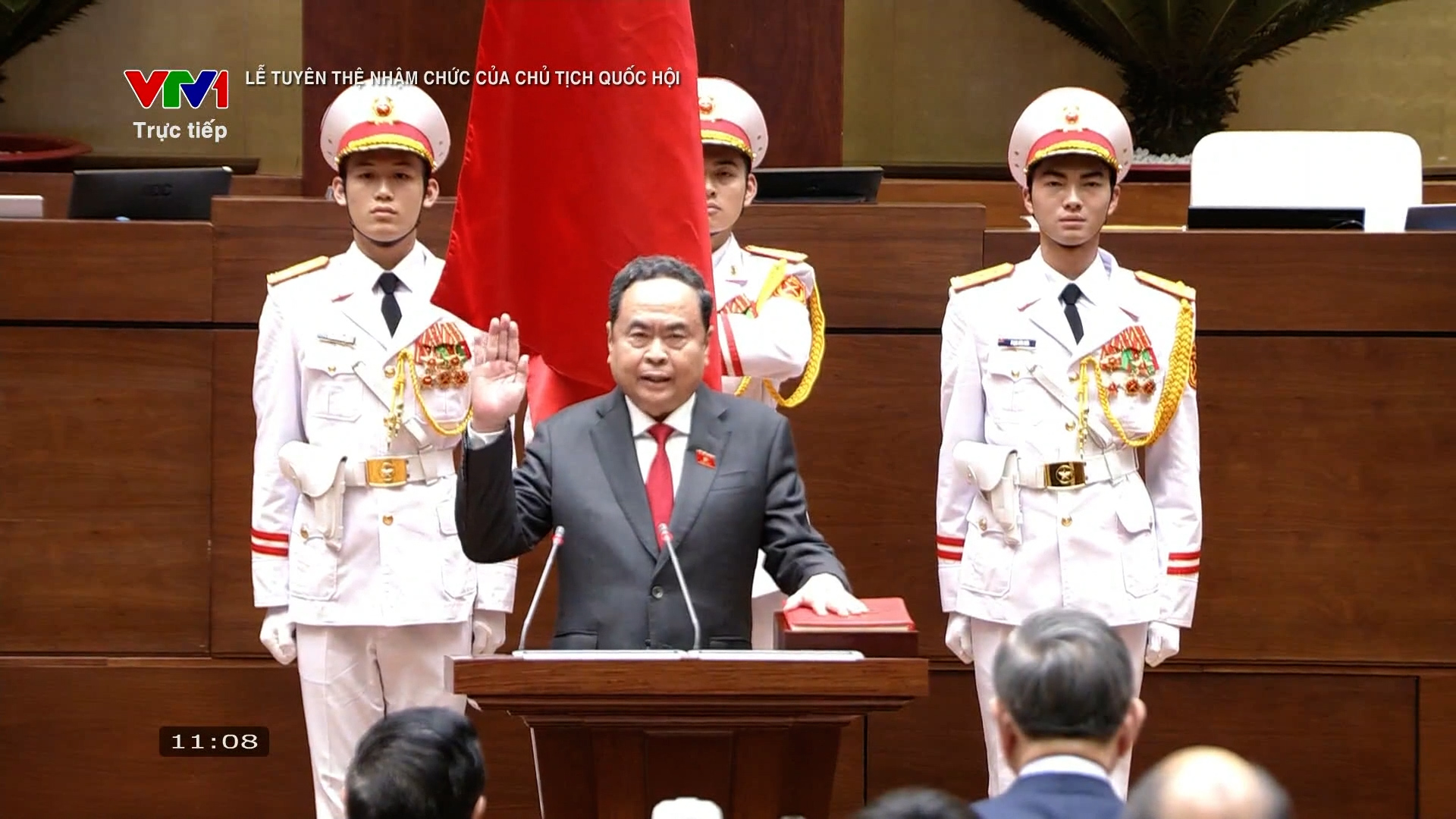 陳青敏再次當選國會主席