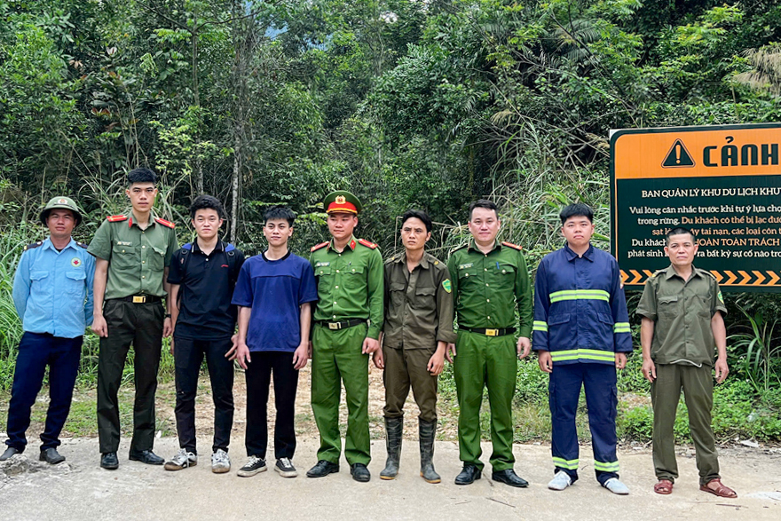 迷失在西安子森林,兩名遊客數小時後獲救