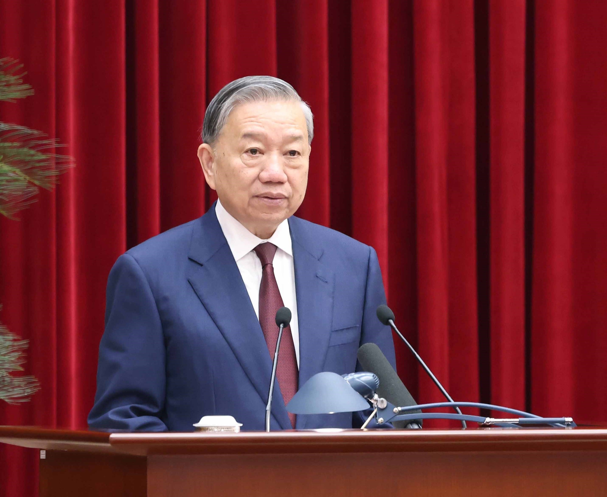 总书记苏林在第十四届中央委员会第二次全体会议闭幕式上的全文讲话