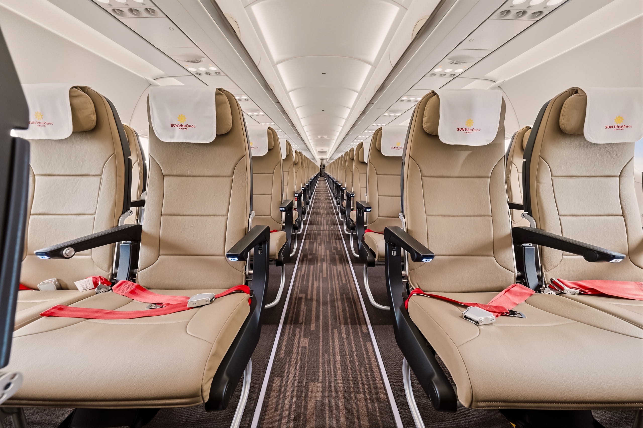 在Sun PhuQuoc Airways飛機上體驗'印度支那優雅風格'