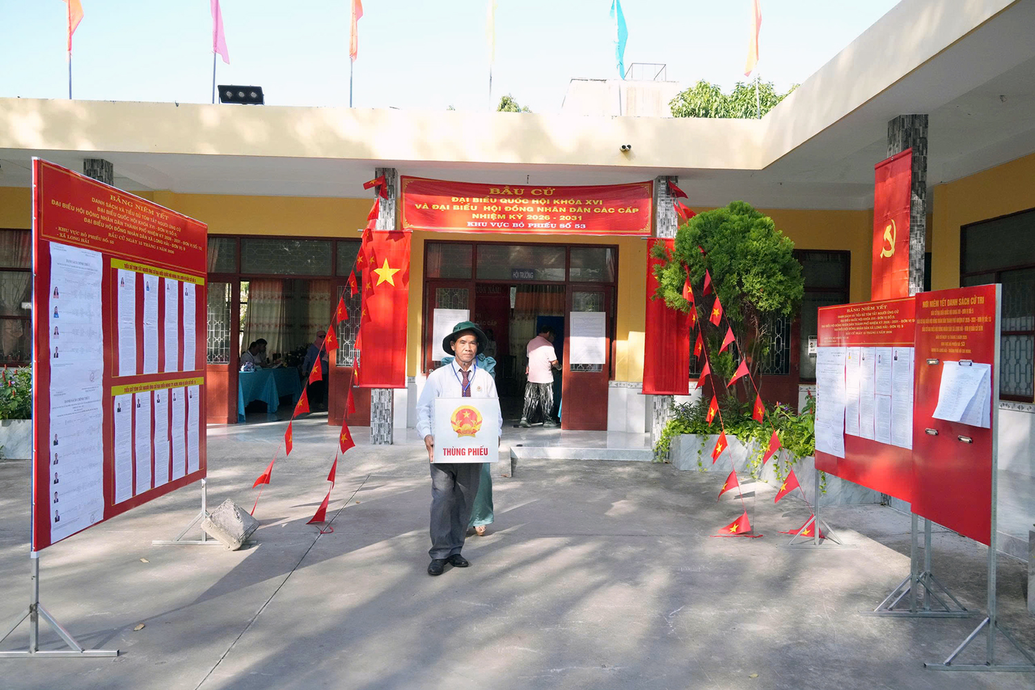 龍地療養中心的特殊選民行使選舉權