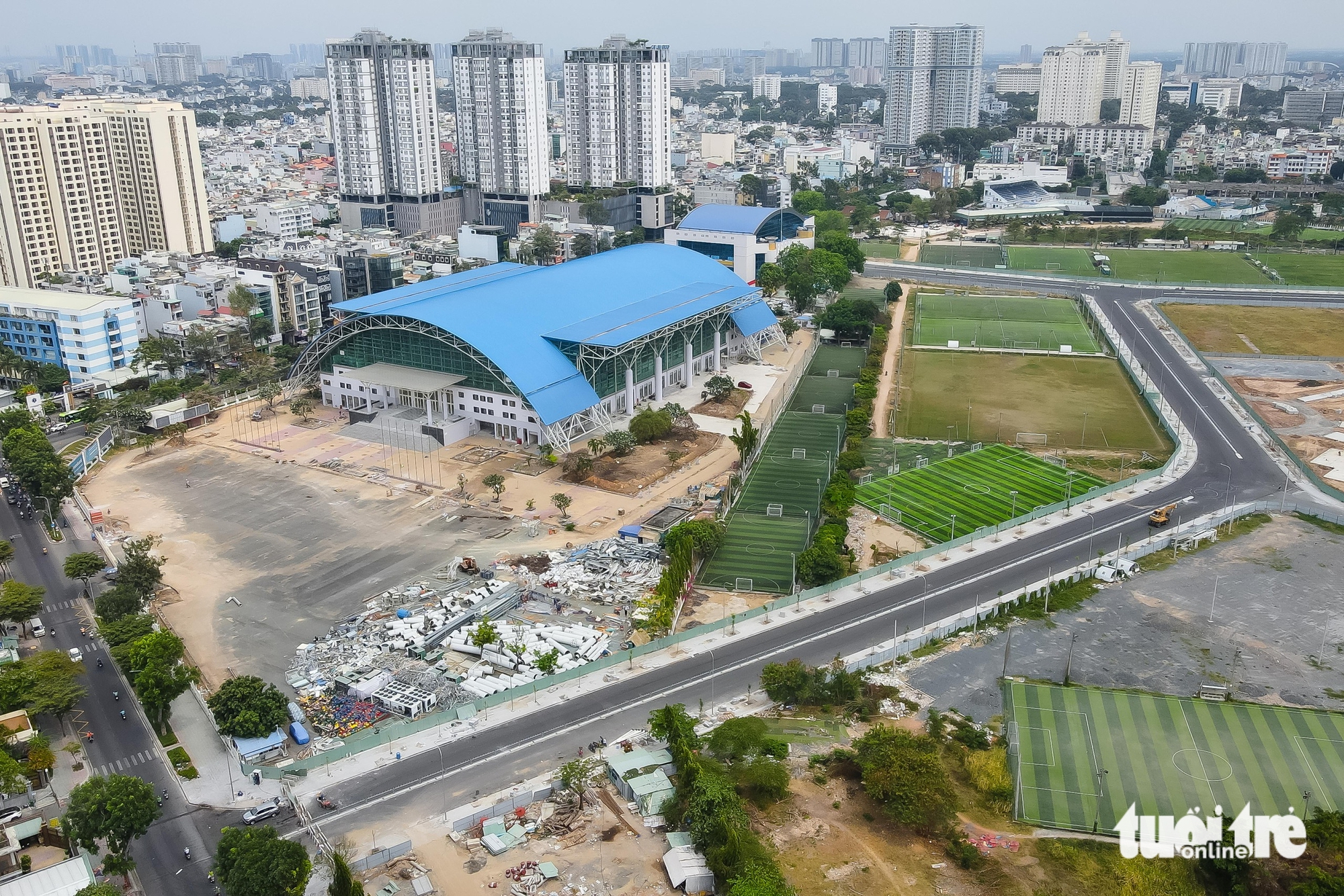 富壽賽馬場區域五條穿行道路'亮相',兩條主幹道即將通車