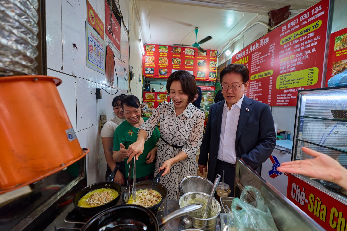 韓國總統Instagram上出現河內春捲店