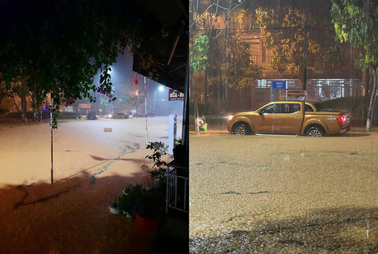 宣光省高山小镇在230毫米'极端'降雨后深陷水中