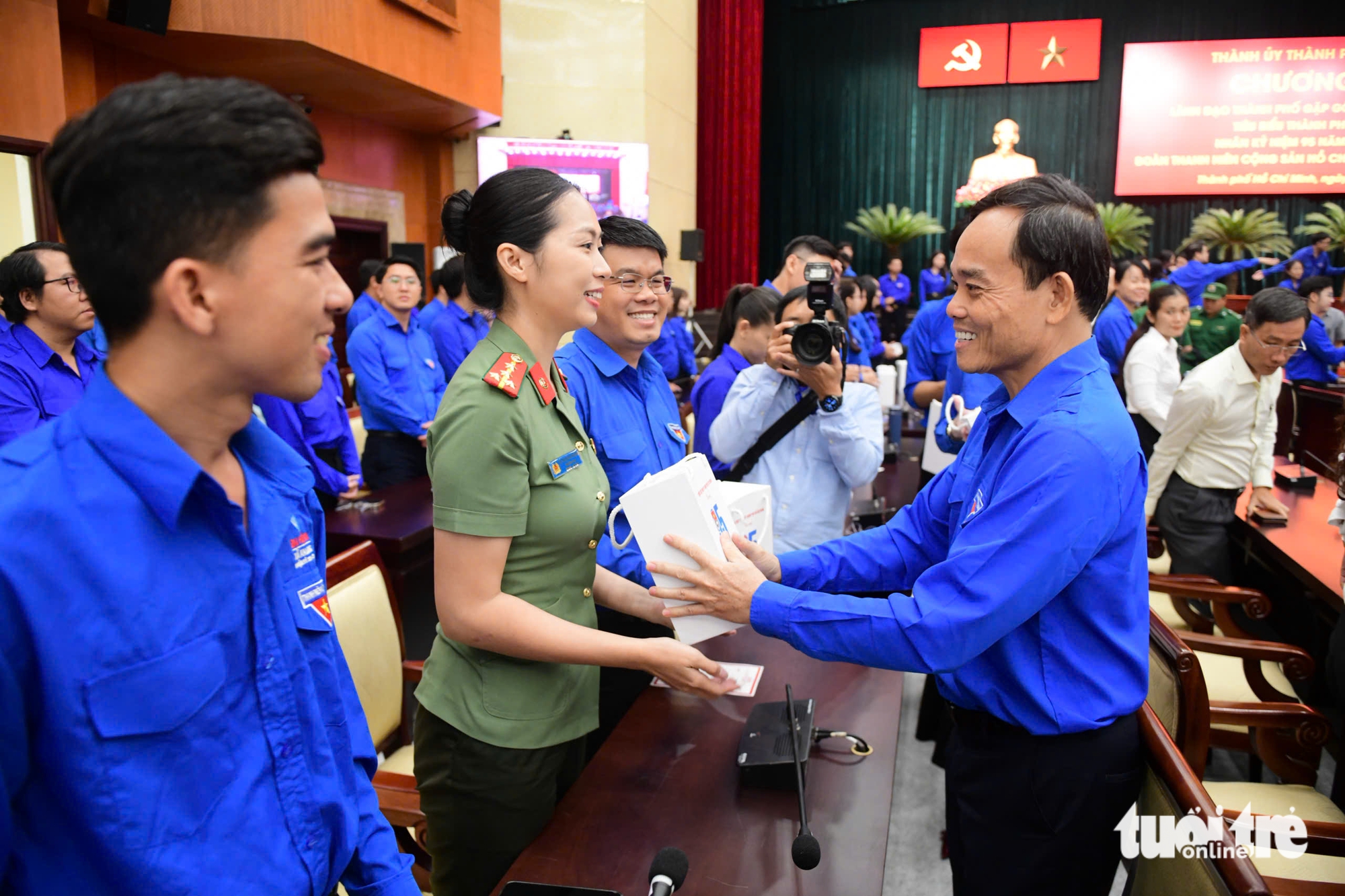胡志明市市委書記陳留光:將為青年佈置具體任務