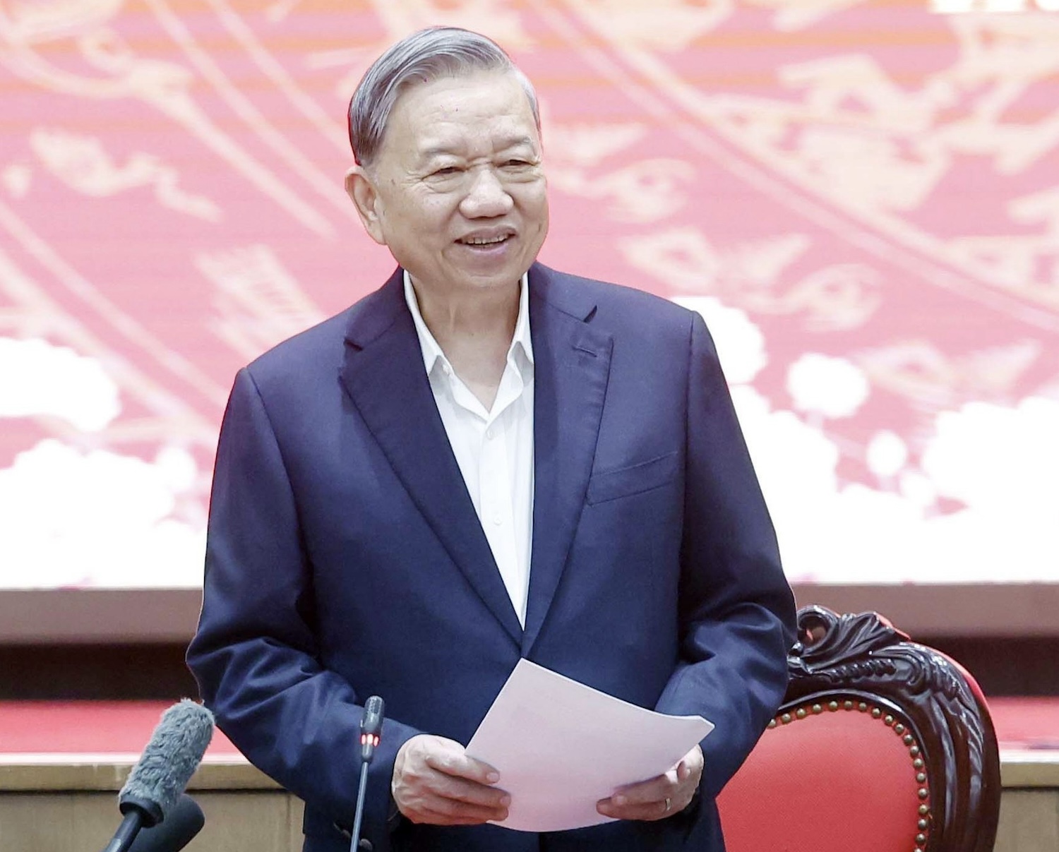 總書記蘇林出席對河內市委常務委員會的檢查監督決定公佈儀式