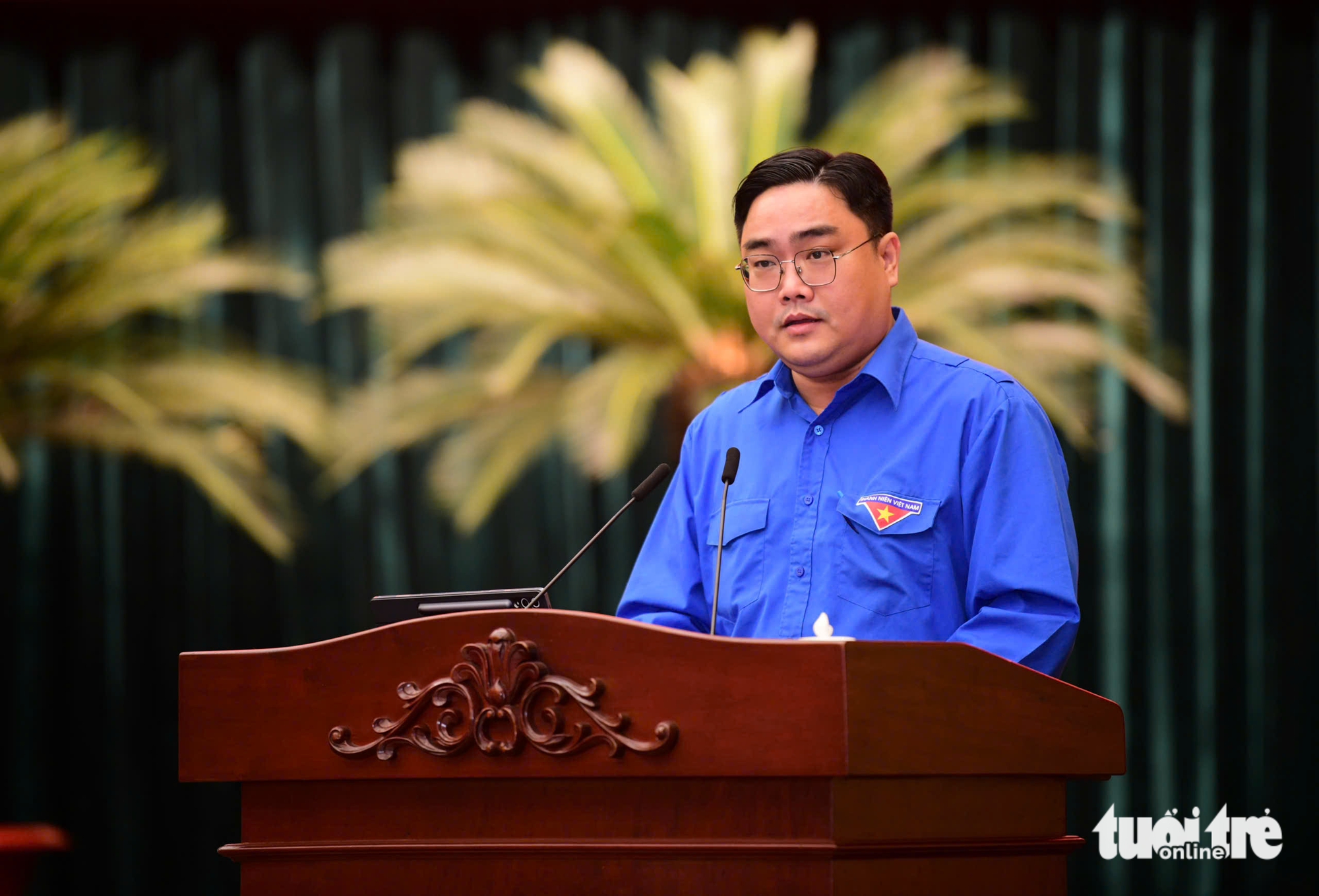 胡志明市市委書記陳留光:將為青年佈置具體任務