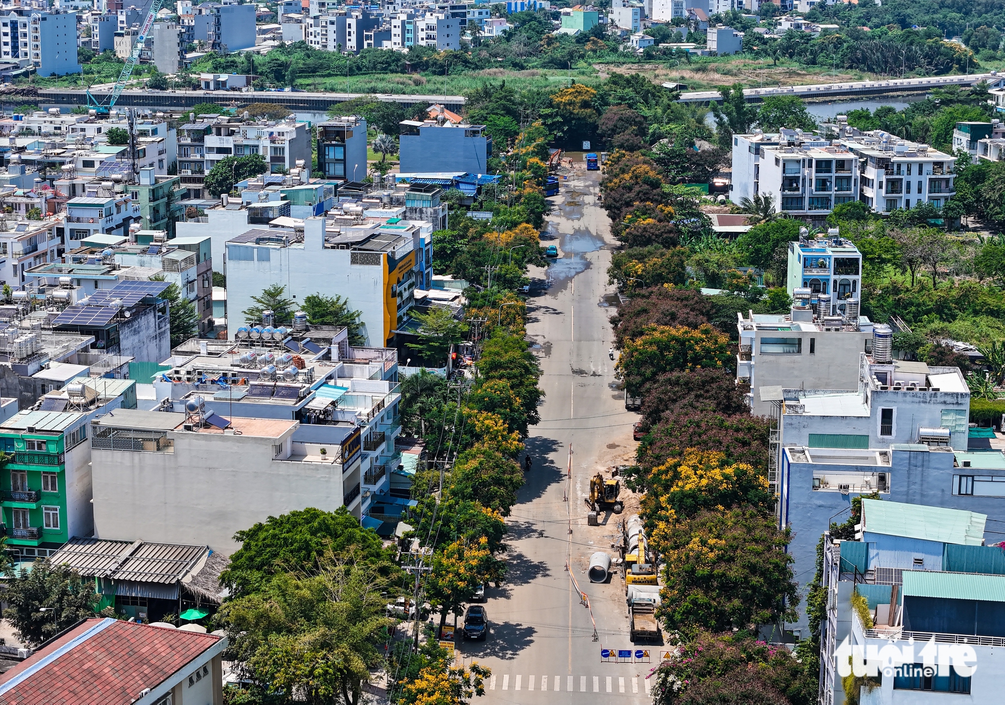 胡志明市啟動鄧垂簪路防澇項目,預計2026年完工