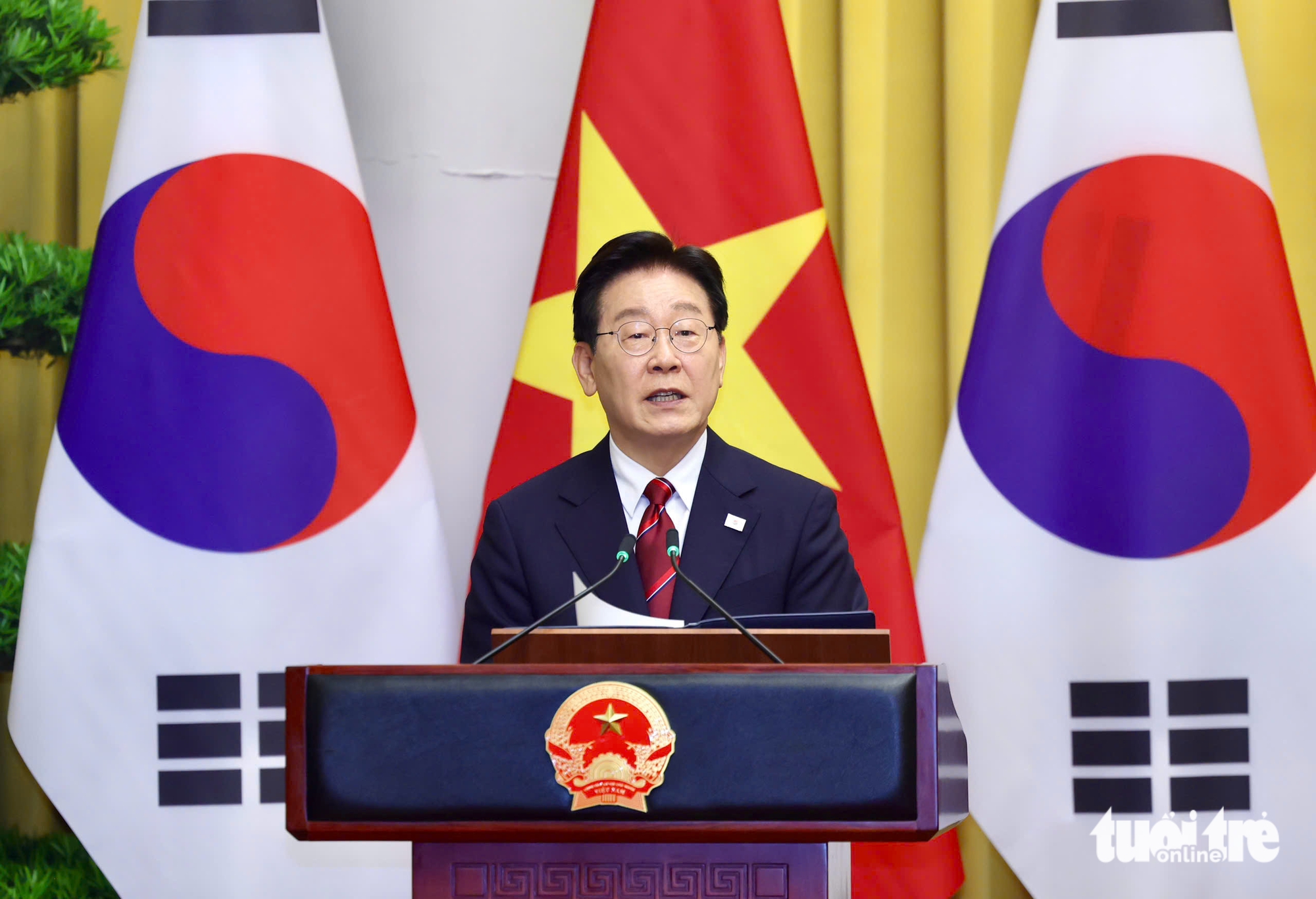 韓國總統李在明:越韓是特殊關係,親如兄弟
