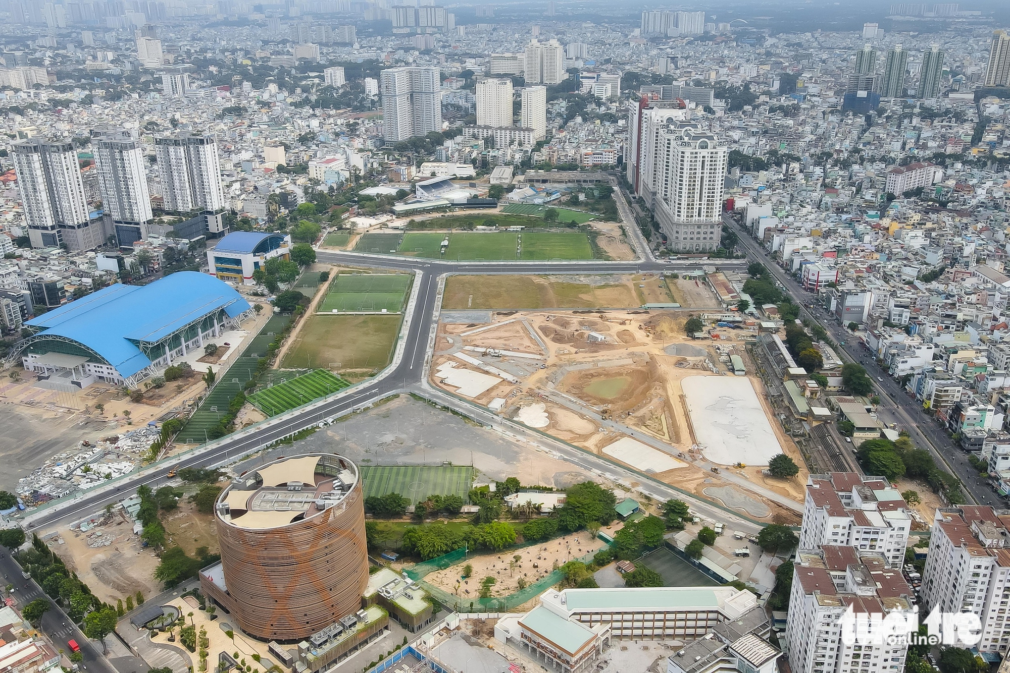 富壽賽馬場區域五條穿行道路'亮相',兩條主幹道即將通車