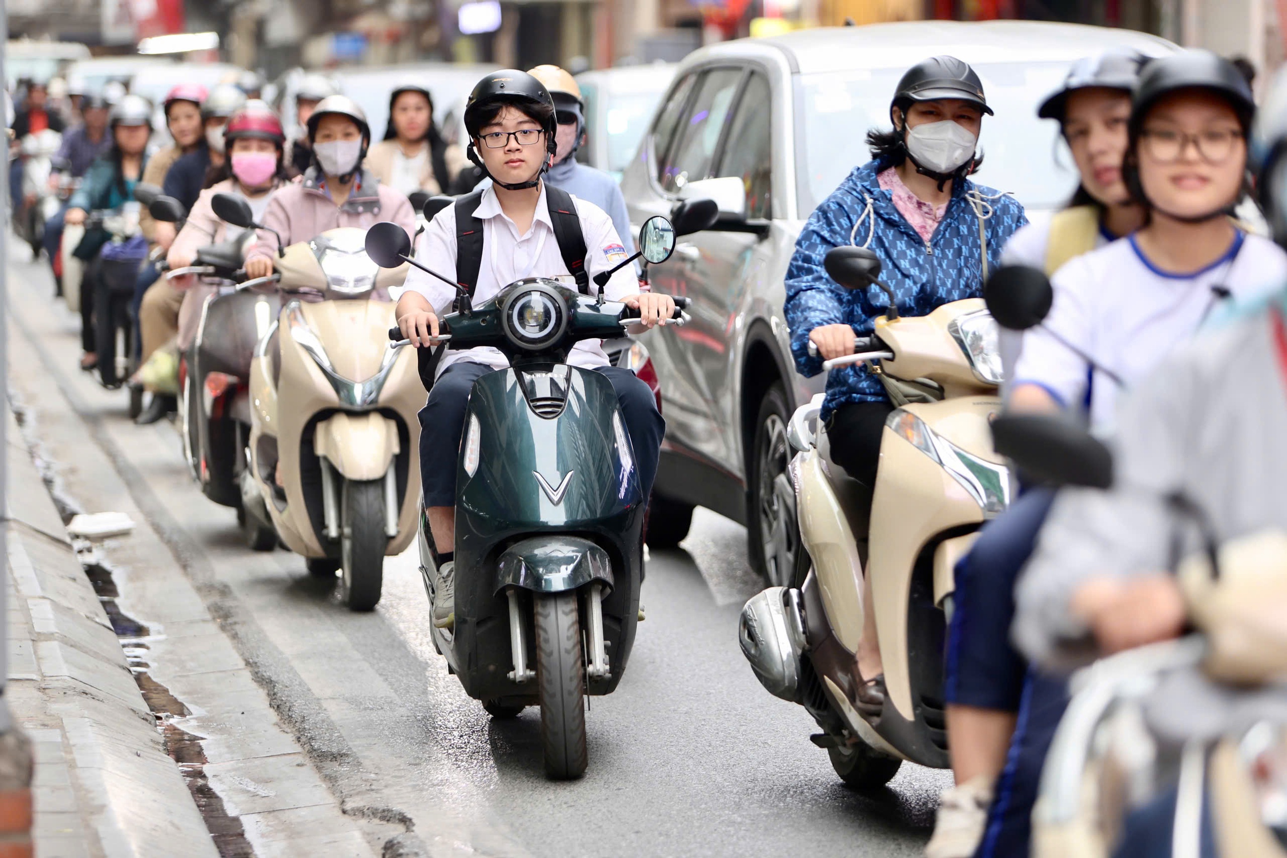 河內為禁汽油摩托車做準備?