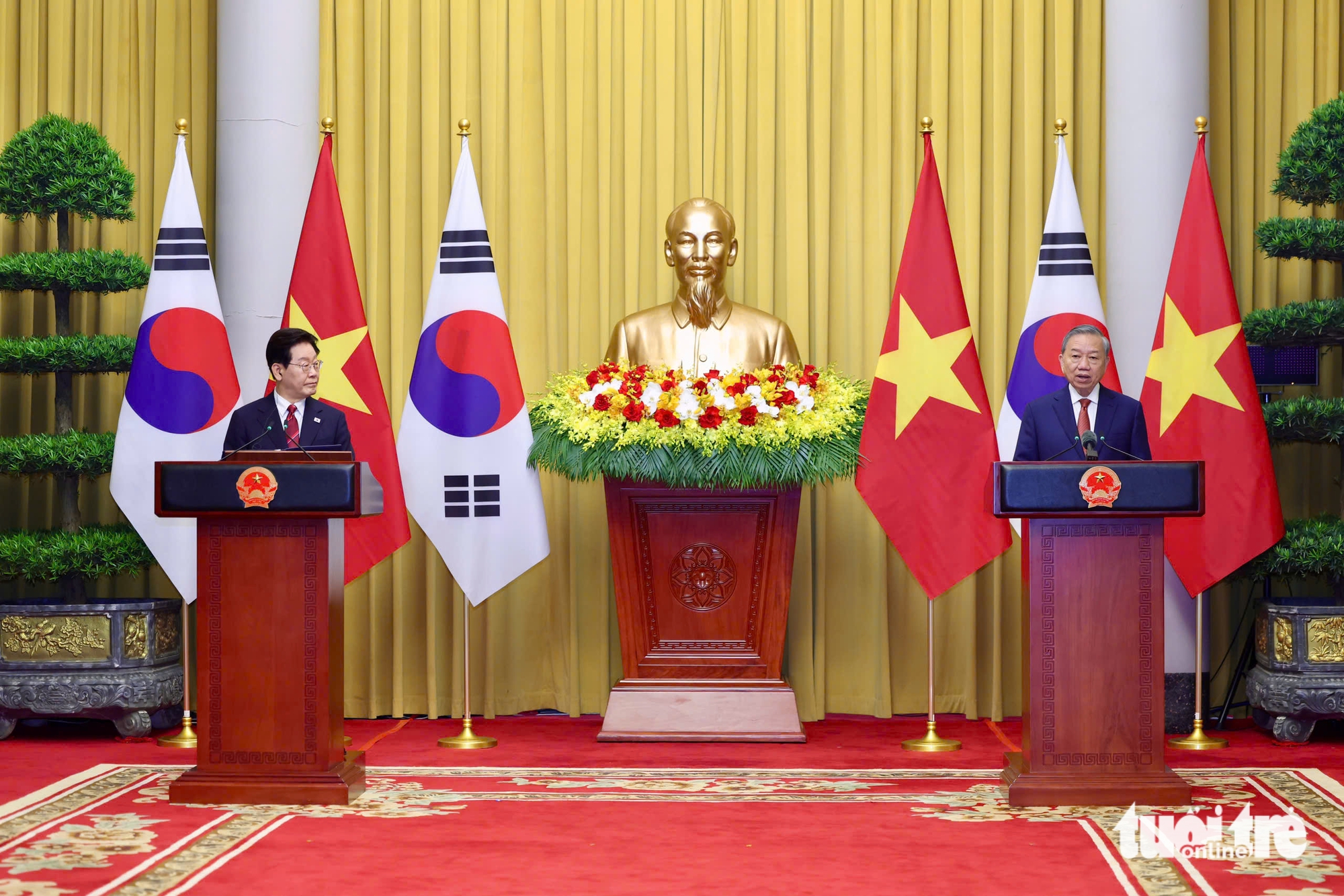 韓國總統李在明:越韓是特殊關係,親如兄弟