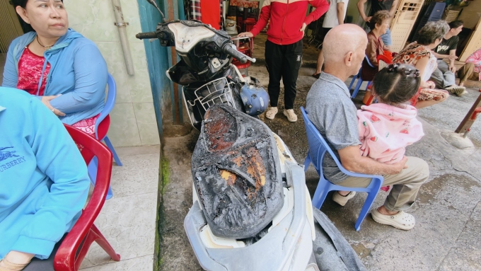 胡志明市發生連排房屋火災