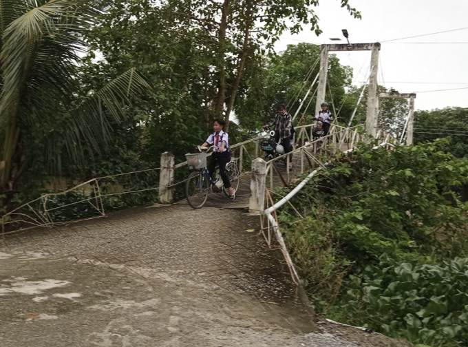在湄公河三角洲增建38座希望之橋