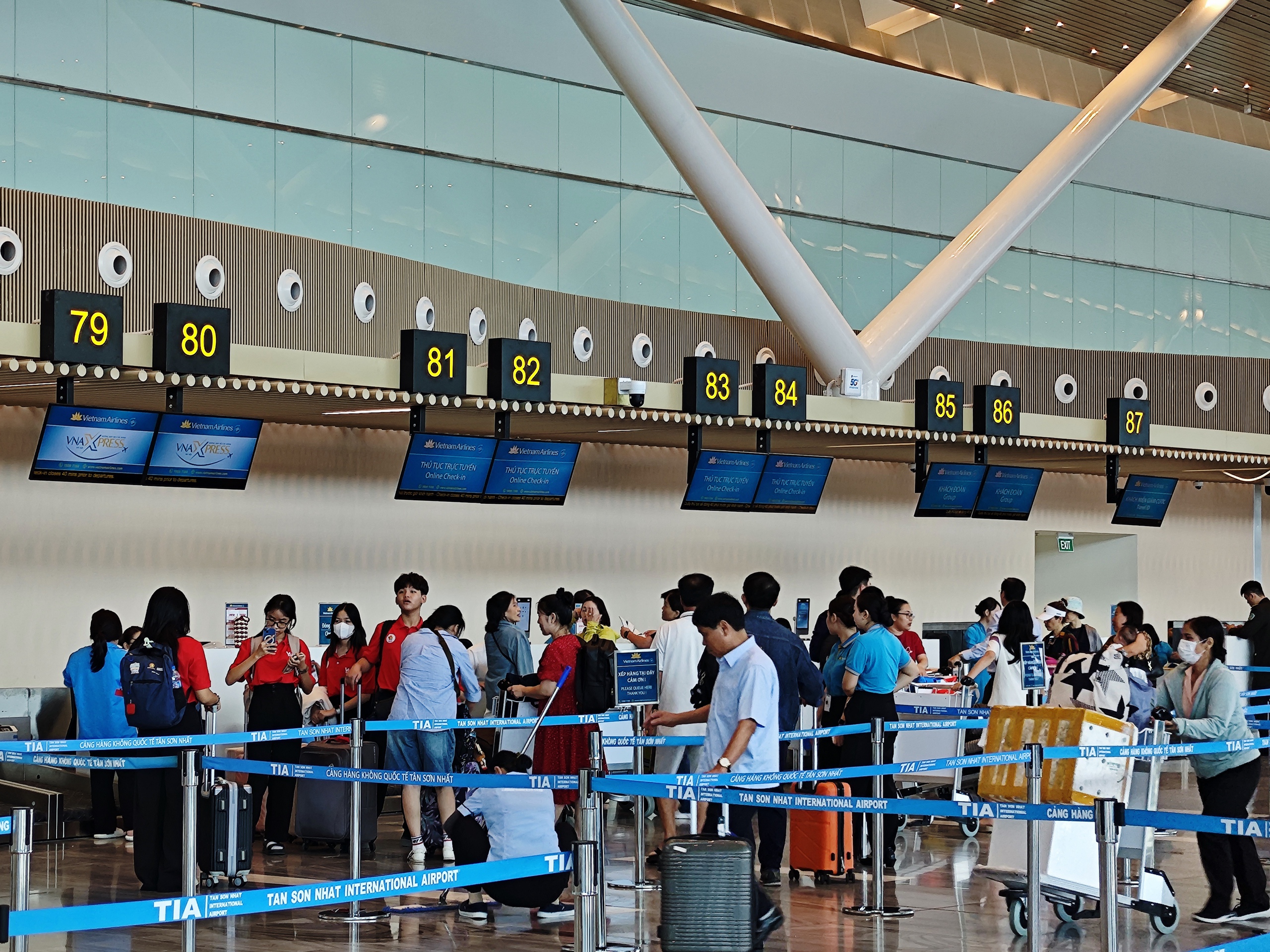 越南航空自5月17日起将所有国内航班转移至T3航站楼