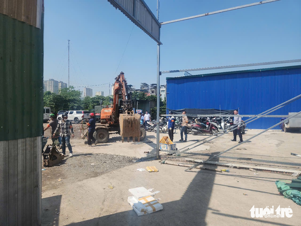 河内：一些乡设立巡逻队看守农田