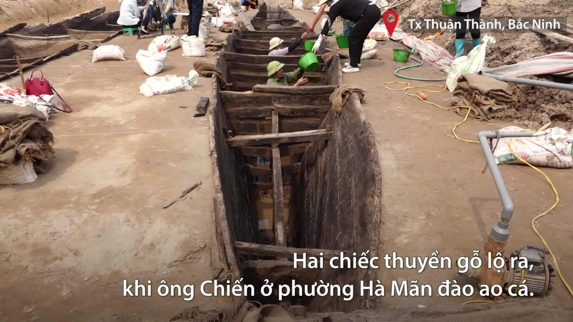 北宁发现复杂技术的古船