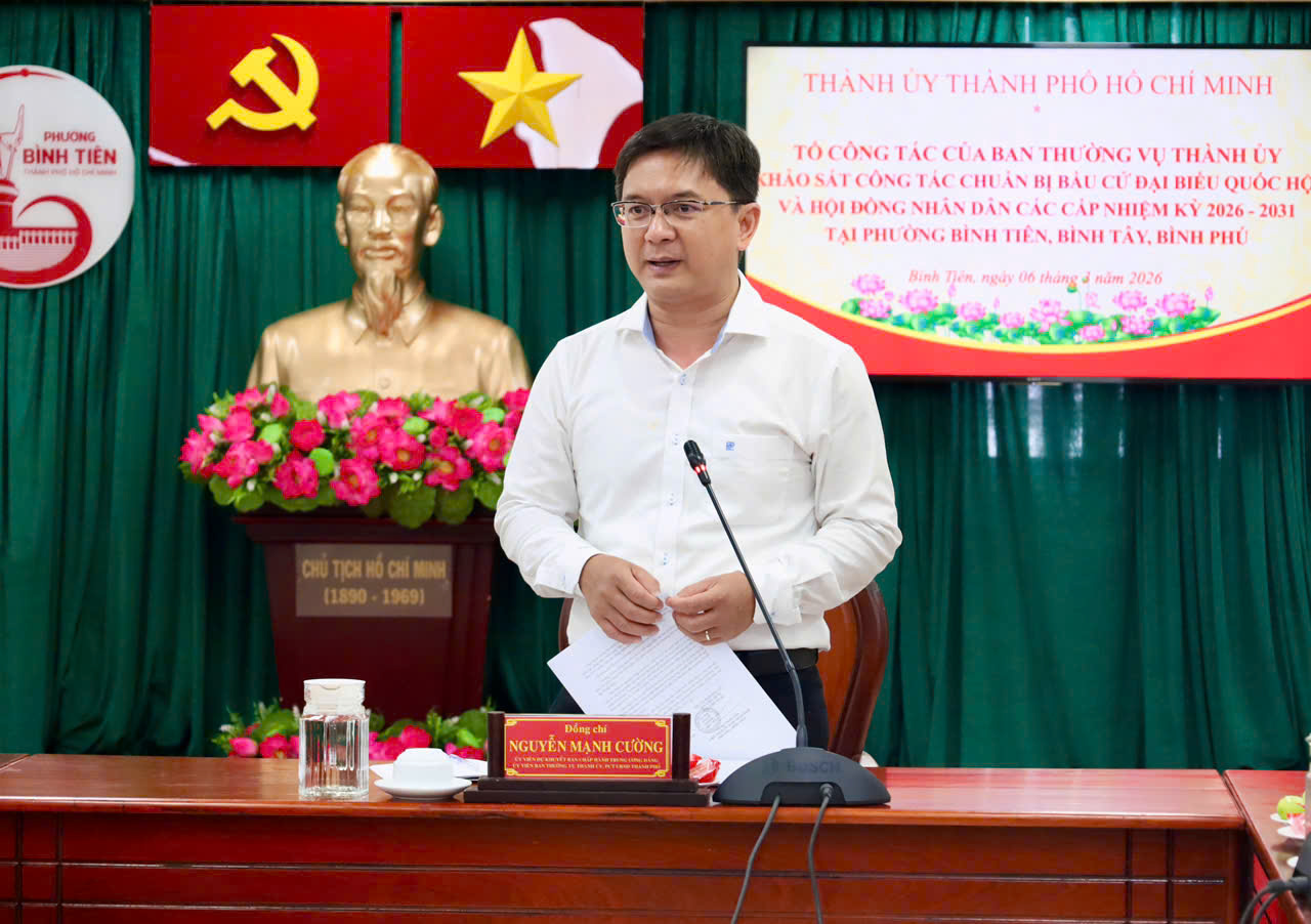 胡志明市人民委員會副主席阮孟強:為3月15日各投票點制定詳細計劃